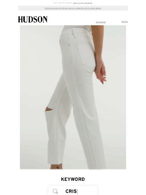 Hudson Jeans - Summer’s Best White Denim