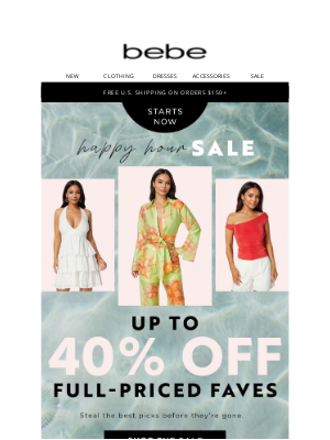bebe - Save & Serve Looks: Up to 40% Off 👩‍💻