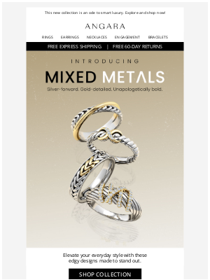 Angara - Just Dropped: Mixed Metals 🤩