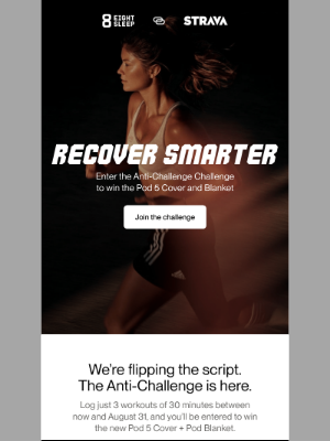 Eight - LIVE: Join the Strava Anti-Challenge →
