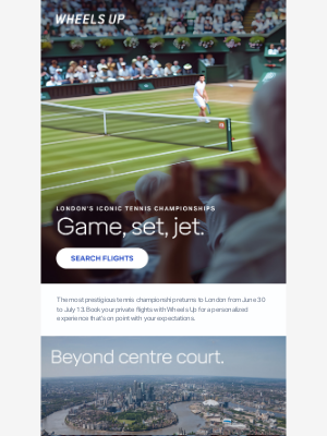 Wheels Up - Your Courtside Experience Starts in the Sky
