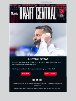 Houston Texans - Day 1 recap inside