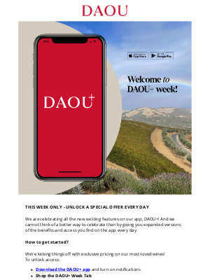 DAOU Vineyards - Welcome to DAOU+ Week