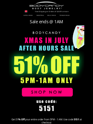 BodyCandy - ⚡ Everything 51% OFF ⚡ 5PM - 1AM