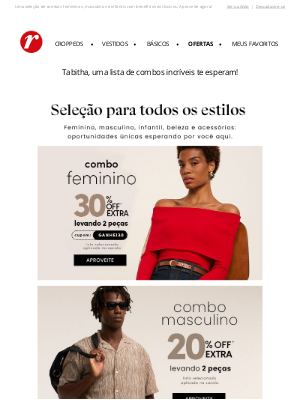 Lojas Renner (Brazil) - Condições especiais aqui 😍