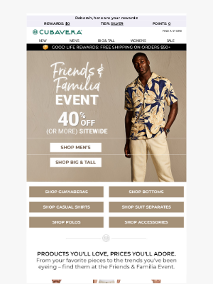 Perry Ellis - It’s Happening Now! The Friends & Familia Event
