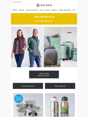 Galeria Kaufhof GmbH (Germany) - Hier kommt die aktuelle Werbung 🏷️