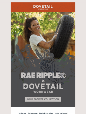 Dovetail Workwear - NEW! Rae Ripple x Dovetail Workwear