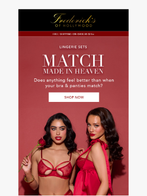 Frederick's of Hollywood - SETS APPEAL
