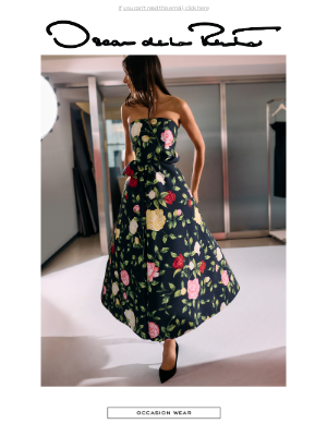 Oscar de la Renta - April Showers Bring May Flowers