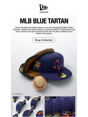 New Era Cap - Shop MLB Blue Tartan in all 30 MLB teams