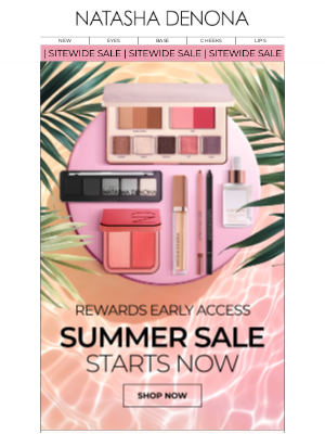 Natasha Denona - Rewards Early Access: Up to 30% OFF Starts Now! ☀️
