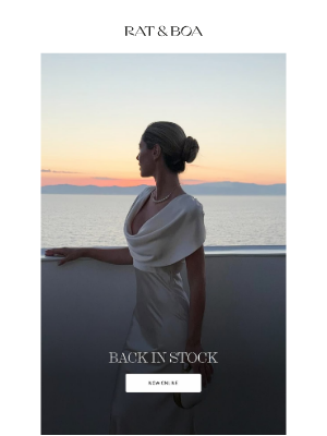 Rat & Boa - Back In Stock...