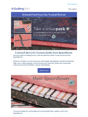 The Quilting Company - Meet our Eco-Friendly Partner!