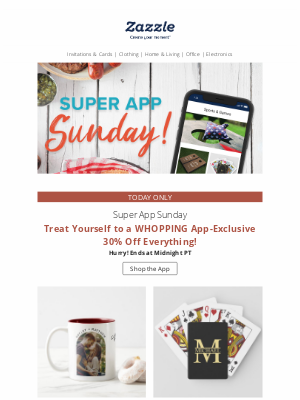 Zazzle - 📱Your EXCLUSIVE 30% Off Only in the Zazzle App!