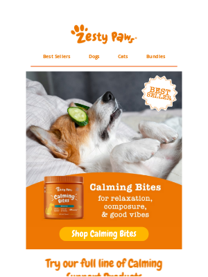 Zesty Paws - 🐶 Does your pet need a little help staying calm? 🐱