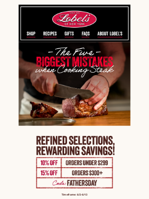 Lobel’s - Luxury You Can Taste. Savings You Deserve – Up to 15% Off! 🔥