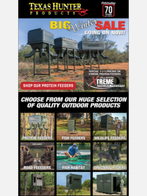 Texas Hunter Products - Texas Hunter's Big Winter Sale