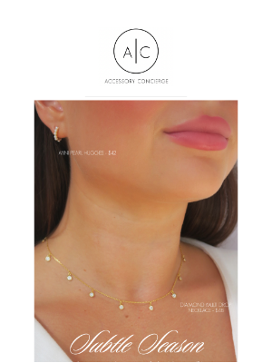 Accessory Concierge - SUBTLE SEASON 🤩