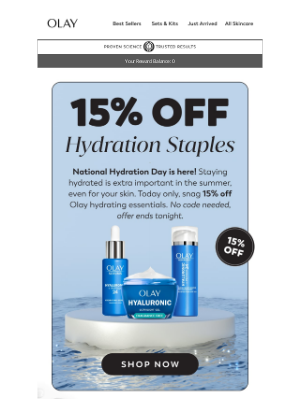 Olay - Skin Feeling Dehydrated? 💧