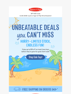 Melissa & Doug LLC - Ultimate Sale Toy Savings Inside!