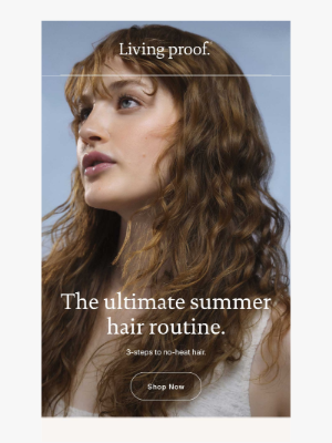 Living Proof - Summer hair routine ☀️