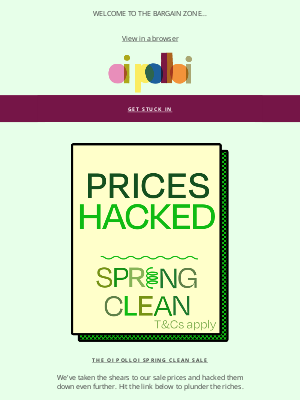 Oi Polloi - SPRING CLEAN SALE – PRICES HACKED!