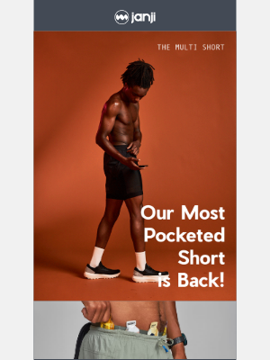 Janji - MULTI SHORTS ARE BACK – for now!