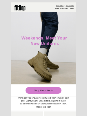 FitFLop - It’s Not a Sneaker. Not a Boot. It’s Better.