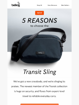 Bellroy - New: Transit Sling