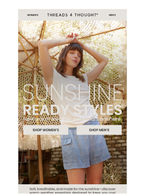 Threads For Thought - Sunshine Ready Styles ☀️