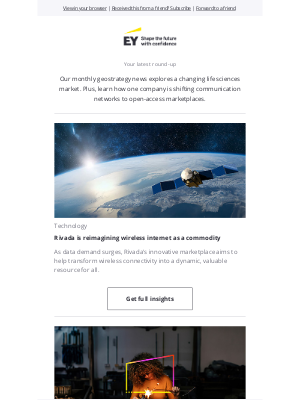 EY - Revolutionizing wireless connectivity, global IPO trends, geostrategic analysis and more