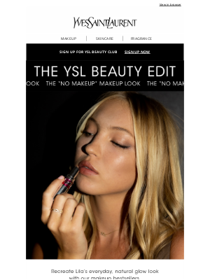 YVES SAINT LAURENT Beauty: Makeup, Skincare & Fragrances