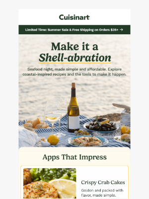 Cuisinart - Summer Dinner Party: Seafood Edition 🦀