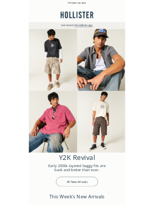 Hollister Co. - Need something new?