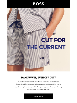 HUGO BOSS - Make a Subtle Splash