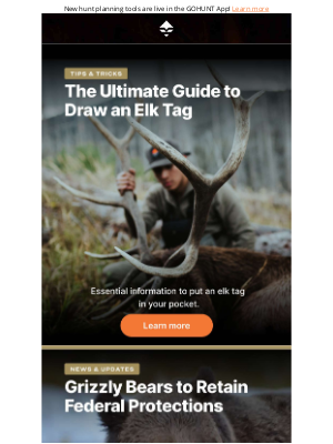 goHUNT - The Ultimate Guide to Draw an Elk Tag