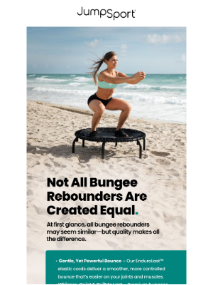 JumpSport, Inc. - JumpSport vs. Other Bungee Rebounders