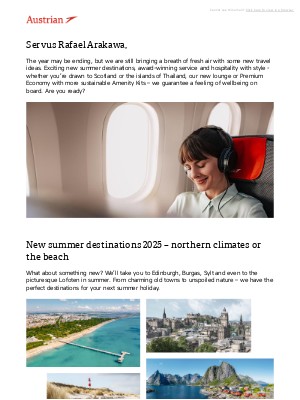 Lufthansa - A rewarding year behind, fresh horizons ahead