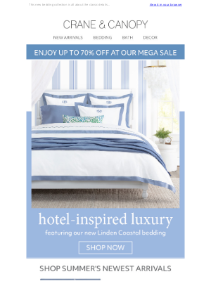 Crane & Canopy - NEW Gorgeous Bedding to 💙