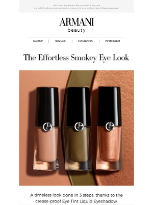 Giorgio Armani Beauty - Master The Smokey Eye