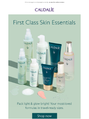 Caudalie - Travel-Ready Skincare, No Checked Bag Needed