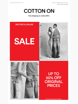 Cotton On & Co. - Perfect fits waiting to be yours...