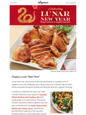 Wegmans Food Markets - Delicious Inspiration for Lunar New Year