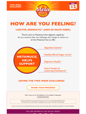 Metamucil - Day 12 | Enjoy this feeling in the final stretch | Metamucil Two-Week Challenge