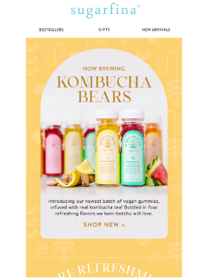 Sugarfina - Announcing The NEW Kombucha Bears Collection ☀️🏖️