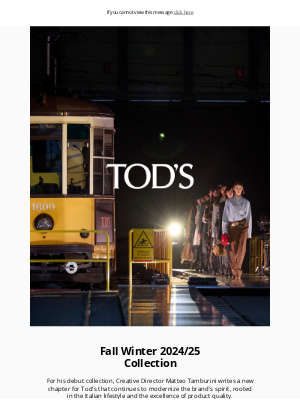 TOD'S - Tod's in Motion, the Women's Fall Winter 2024/25 Collection