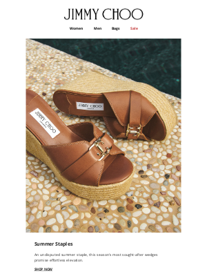 Jimmy Choo - The Wedge: A Summer Staple