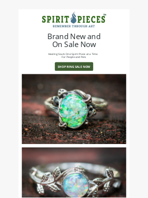 Beyond the Urn - Three New Spirit Rings from Spirit Pieces