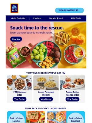 ALDI - Fill Lunchboxes with Bold Flavors & Big Savings